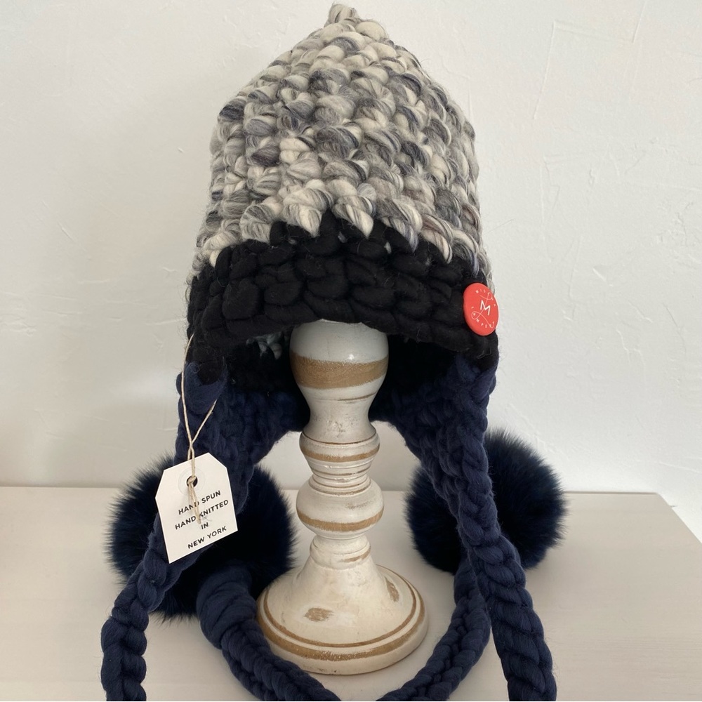Mischa Lampert Nolita Hat with Poms